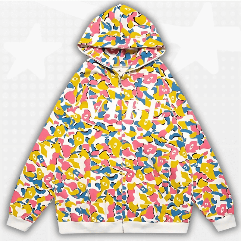 2000s Zip Up Hoodie