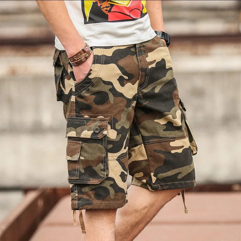 Camo Shorts Streetwear