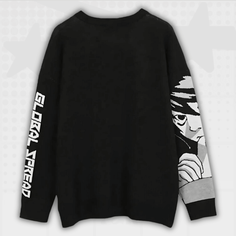 Anime Y2K Oversized Sweater