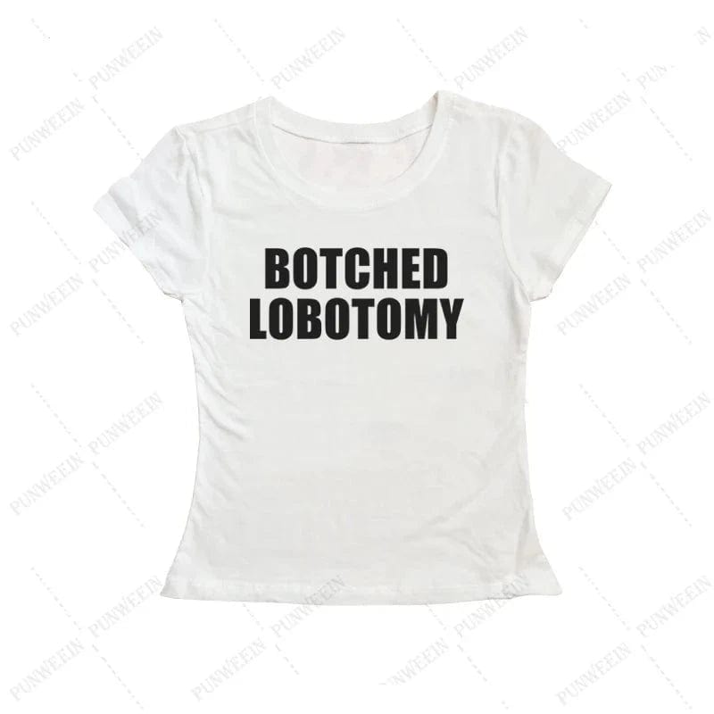 Botched Lobotomy Y2K Tshirt