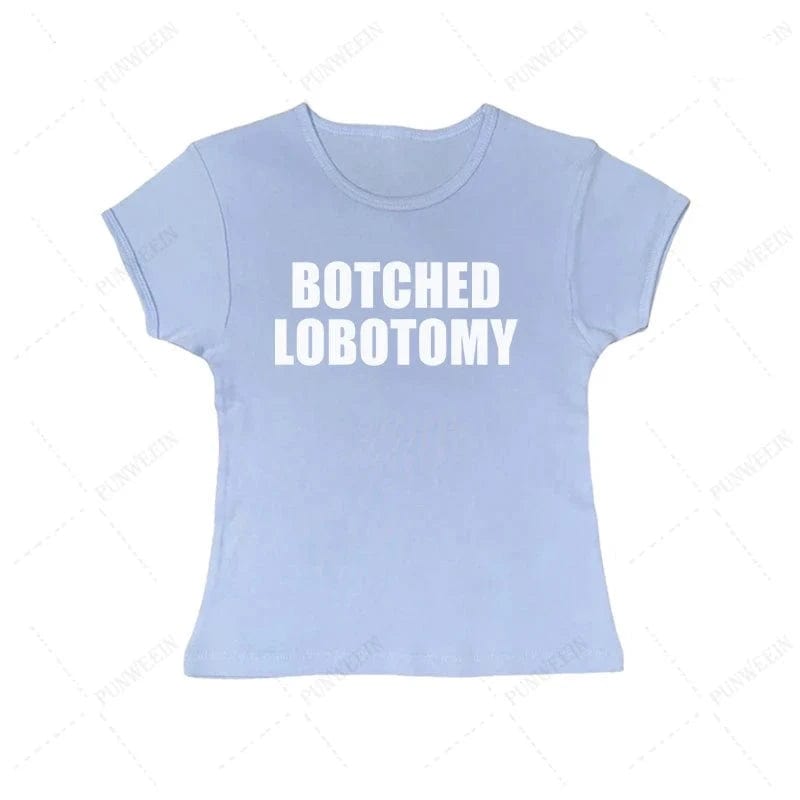 Botched Lobotomy Y2K Tshirt