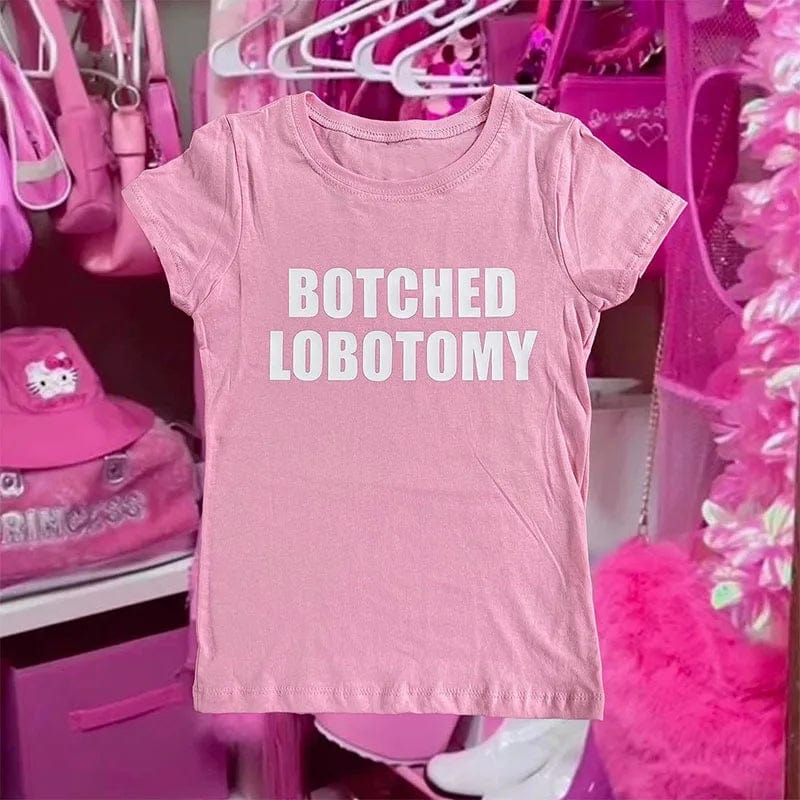 Botched Lobotomy Y2K Tshirt