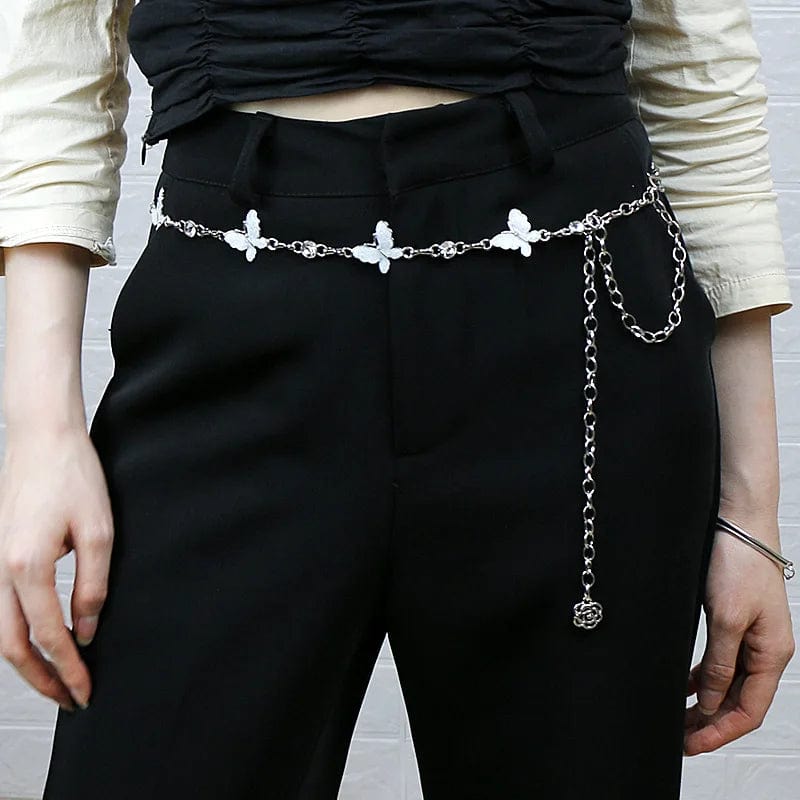 Butterfly Waist Chain Y2K