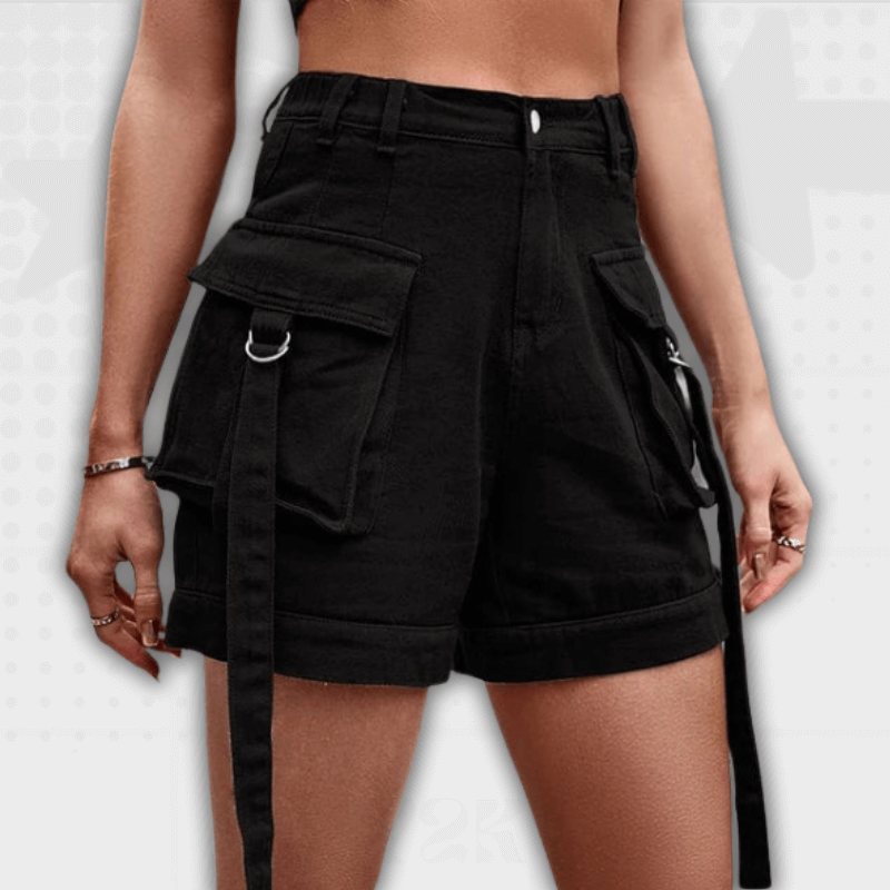 Cargo Shorts Women Y2K