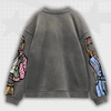 Cartoon Print Y2K Sweatshirt