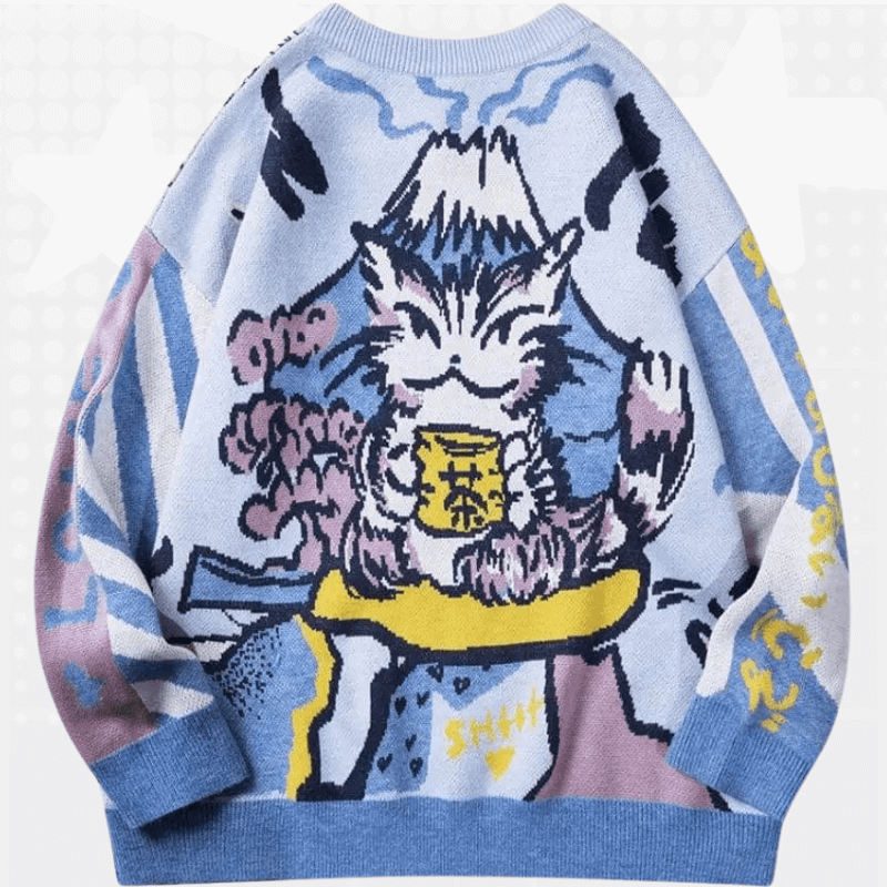 Cartoon Y2K Sweater