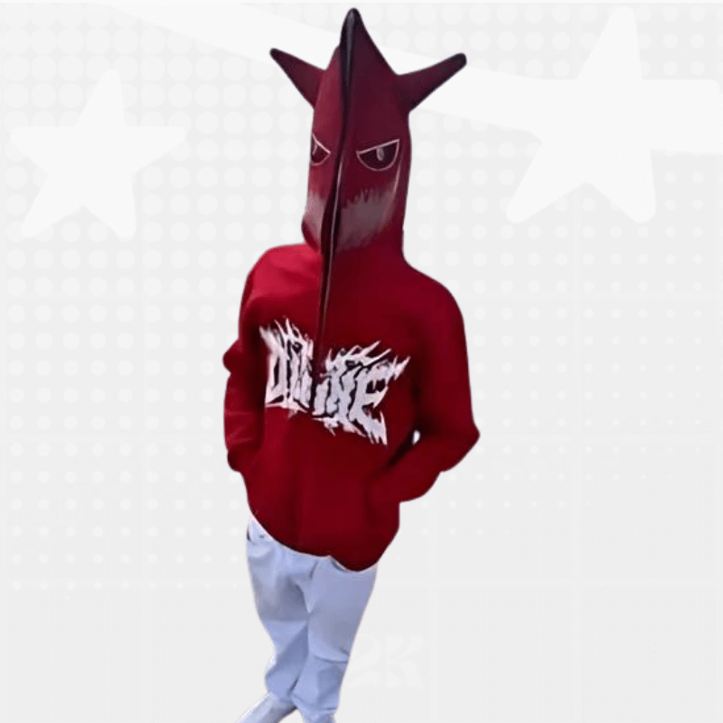 Devil Corn Y2K Hoodies