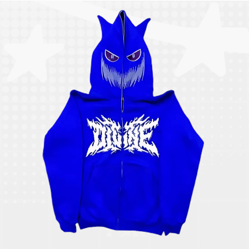 Devil Corn Y2K Hoodies