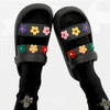 Flowered Y2K Platform Sandals