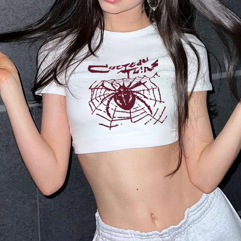 Goth Baby Tee Spider