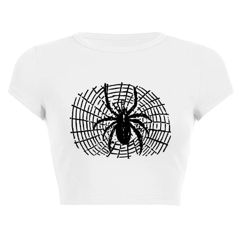 Goth Baby Tee Spider