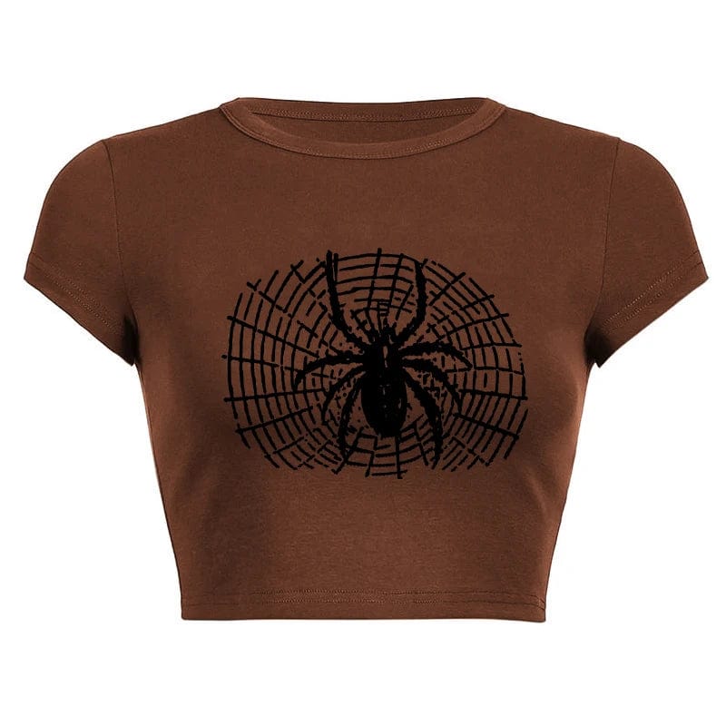 Goth Baby Tee Spider