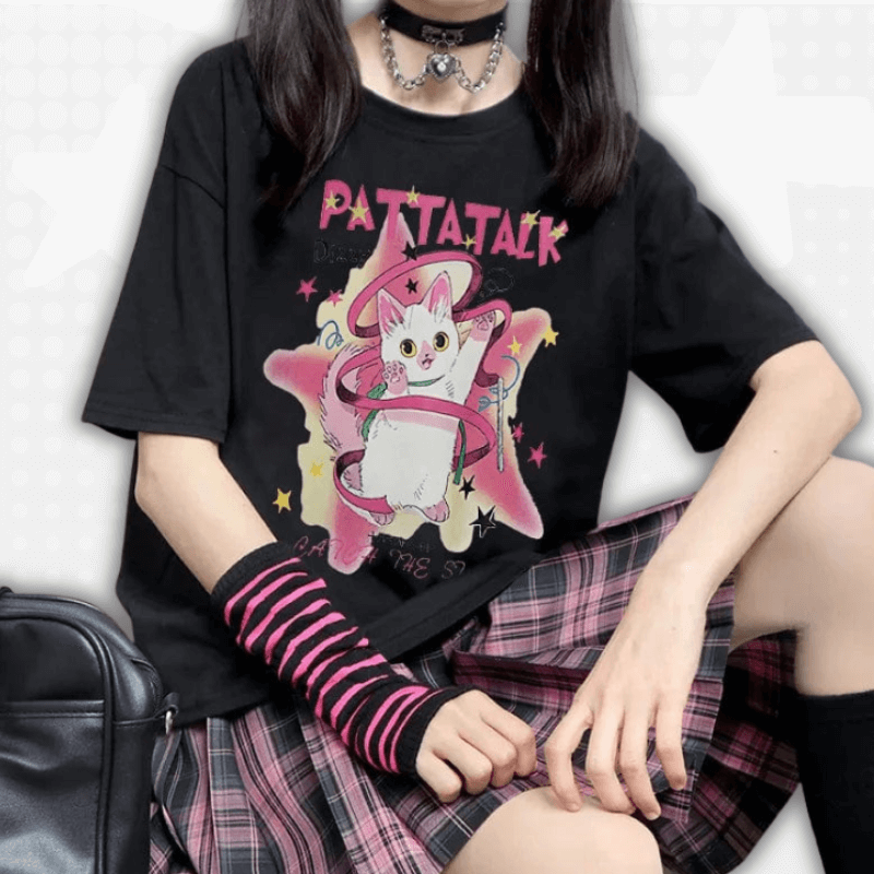 Harajuku Women Y2K T-shirt