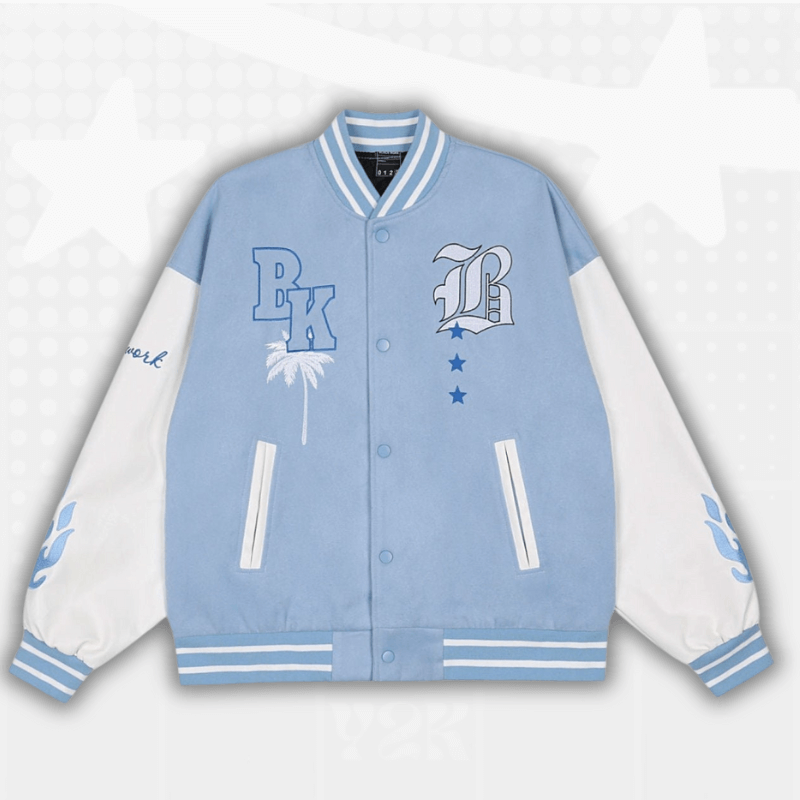 Men Varsity Y2K Jacket