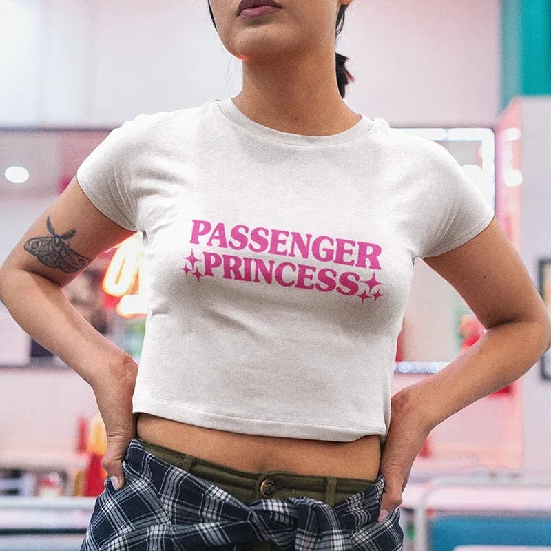 Princess Y2K Crop Tee