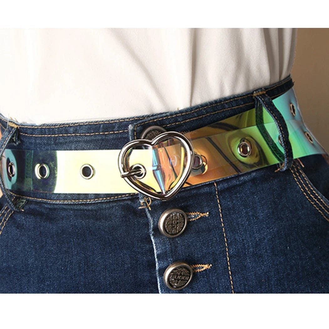 Punk Y2k Transparent Belt