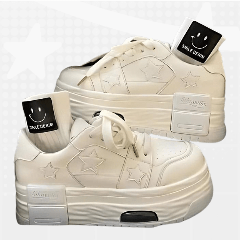 Star Y2K Platform Sneakers