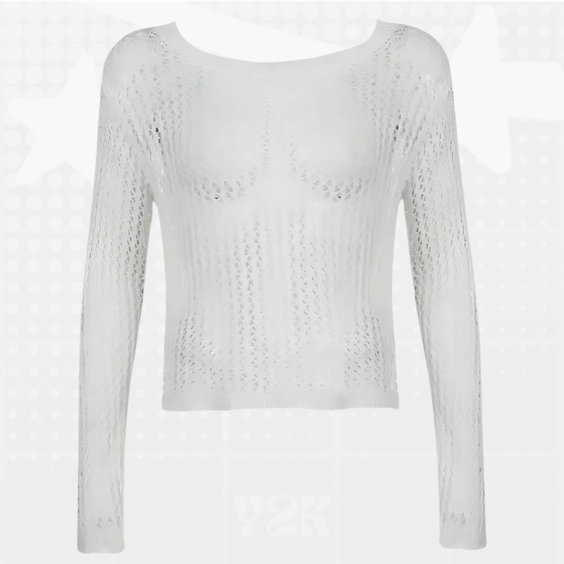 Women's Y2K Knitted Sweater