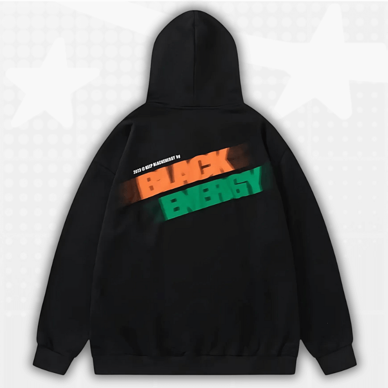 Y2K Black Energy Hoodie