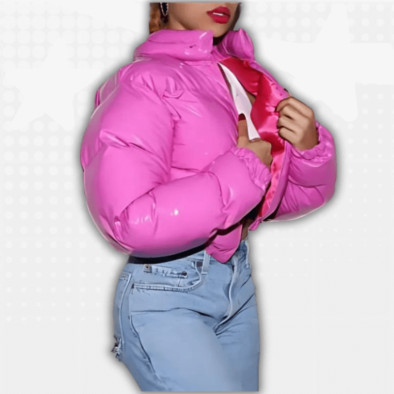 Y2K Cropped Puffer Jacket