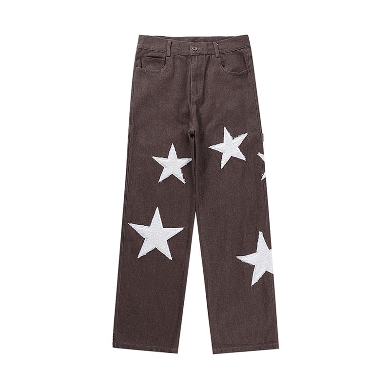 Baggy Star Jeans Y2K