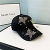 Butterfly Rhinestone Y2K Hat