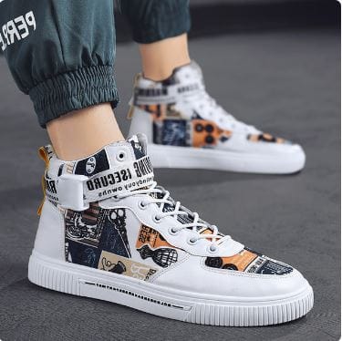 High Top Y2K Sneakers