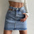 Jean Y2K Mini Skirt