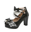 Lace Mary Jane Y2K Pumps