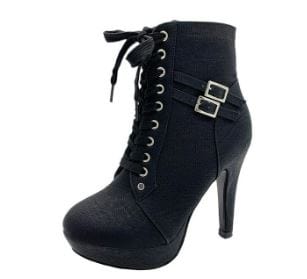 Lace Up Y2K Ankle Boots