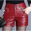 Leather Y2K Women Shorts