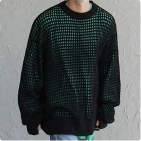 Men's Y2K Knitted Sweater