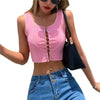 Pink Tank Top Y2K