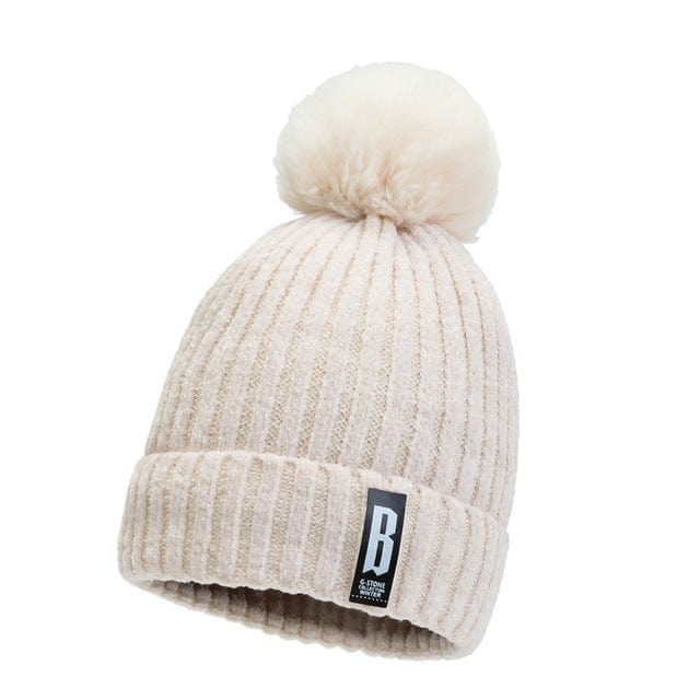 Pompom Y2K Beanie