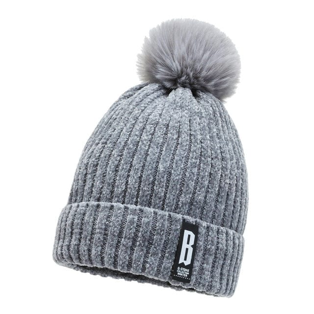 Pompom Y2K Beanie