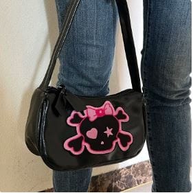 Punk Skull Y2K Handbag