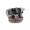 Rhinestone Skull Y2K Belt