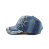 Rhinestone Spider Y2K Hat