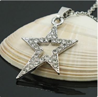 Star Pendant Necklace Y2K