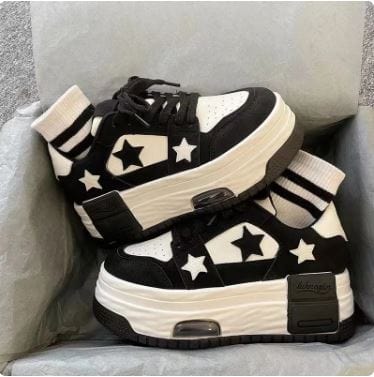 Star Y2K Platform Sneakers