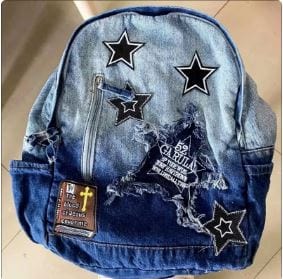 Stars Y2K Denim Bag