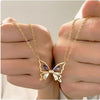 Y2K Butterfly Necklace Set