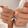Y2K Butterfly Necklace Set