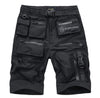 Black Y2K Cargo Shorts