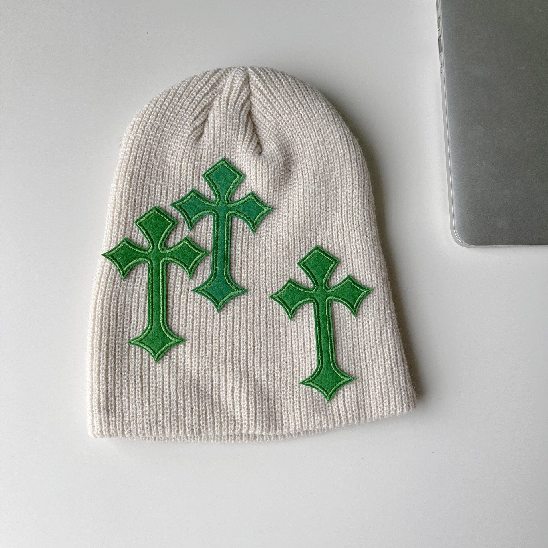 Y2K Cross Beanie