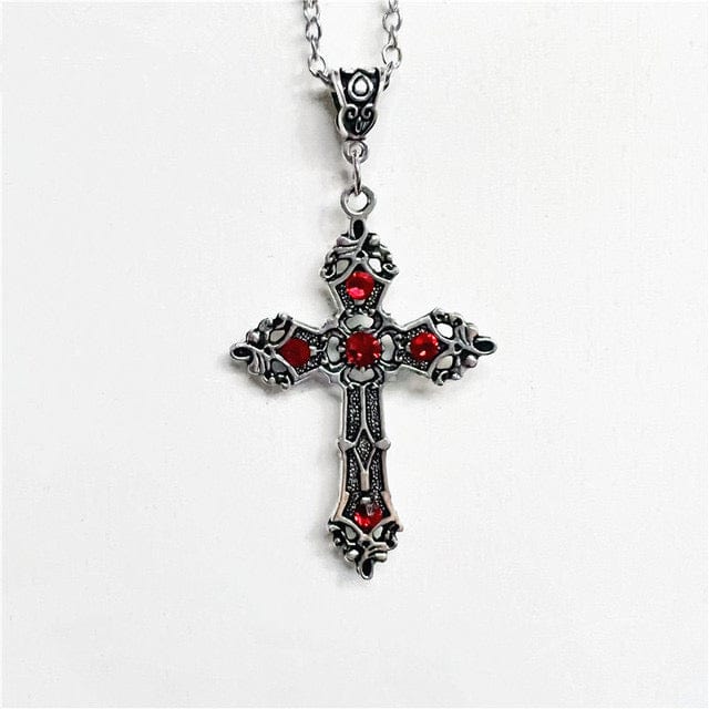 Y2K Cross Necklace