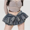 Y2K Denim Micro Skirt