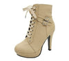 Lace Up Y2K Ankle Boots