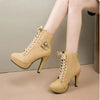 Lace Up Y2K Ankle Boots