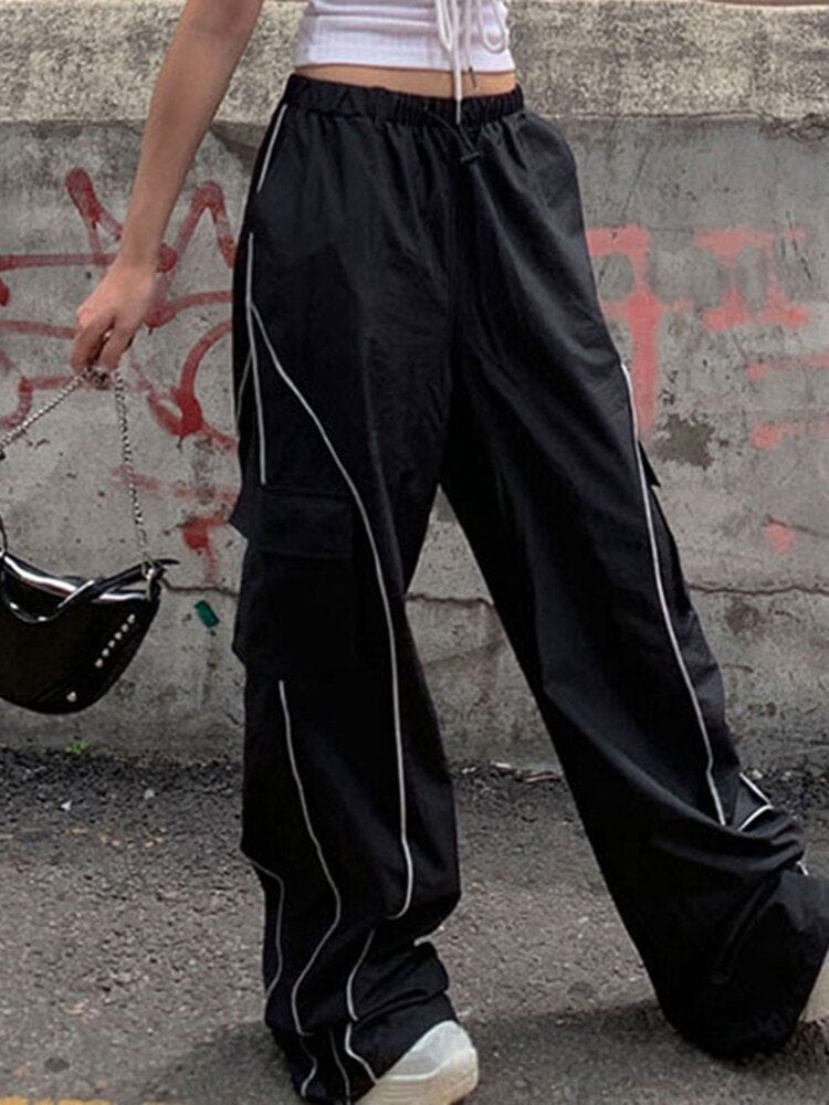 Y2K Low Rise Cargo Pants